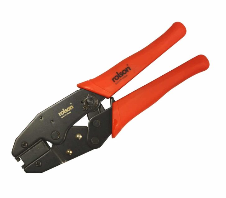 Ratchet Type Modular Plug Crimping Tool