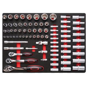 80pcs Ratchet and Socket Tool Drawer » Toolwarehouse