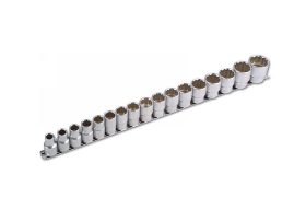 12-point Socket Set 1/2"D 17pc » Toolwarehouse