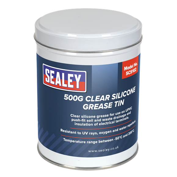 Silicone Clear Grease Tin » Toolwarehouse » Buy Tools Online