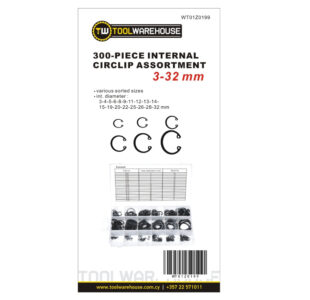 300pcs Internal Circlip Assortment » Toolwarehouse » Buy Tools Online