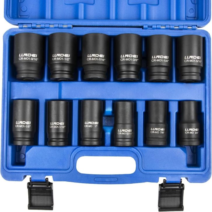 12pc 3/4"Dr. Deep impact socket set » Toolwarehouse