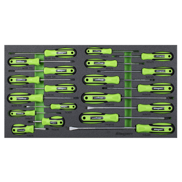 Screwdriver Set with Tool Tray 20pc » Toolwarehouse