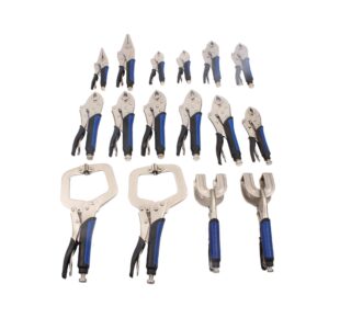 16pcs Locking Pliers Set » Toolwarehouse » Buy Tools Online
