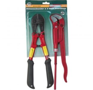 Bolt Cutter Set with S-Jaw Pipe Pliers » Toolwarehouse