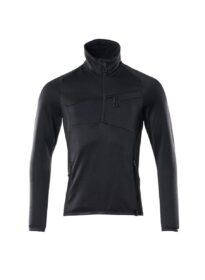 Fleece Jumper with half zip, dark navy » Toolwarehouse