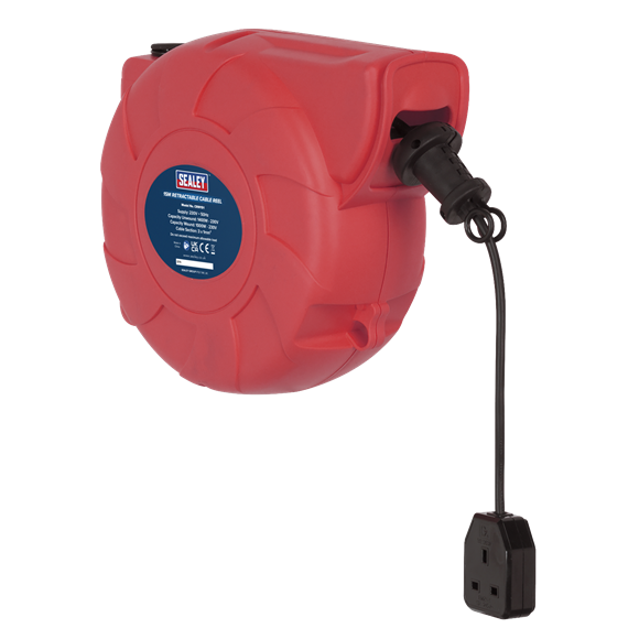 15m Retractable Cable Reel » Toolwarehouse » Buy Tools Online