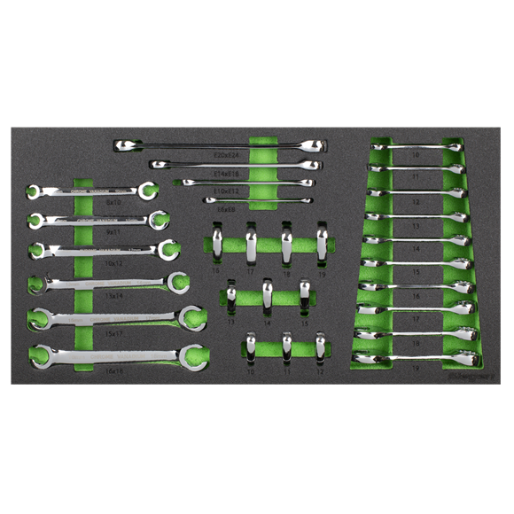 Specialised Spanner Set with Tool Tray » Toolwarehouse