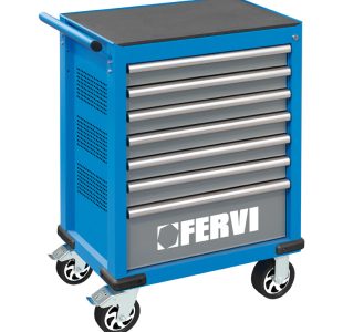 300pcs Professional Tool Trolley by Fervi » Toolwarehouse