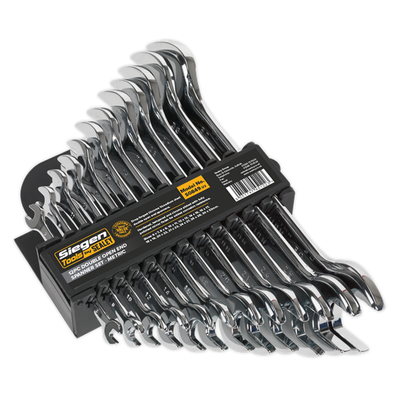 Double Open-End Spanner Set » Toolwarehouse