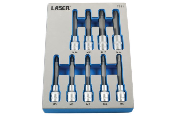 Tamperproof Ribe Socket Bit Set » Toolwarehouse