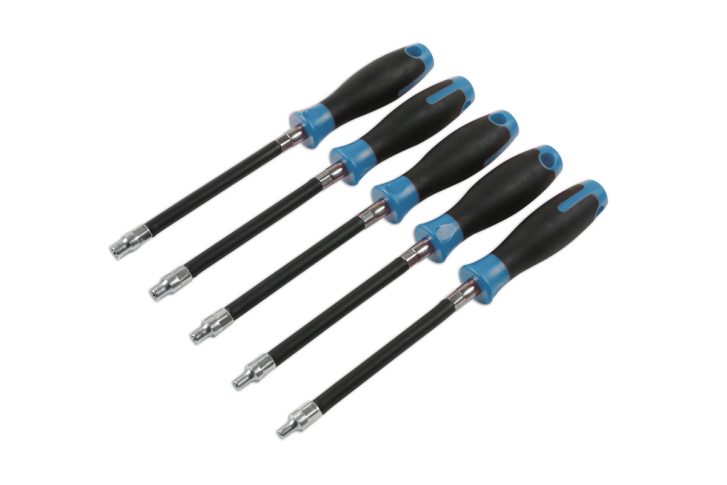 E-Socket Flexi Driver Set 5pc » Toolwarehouse