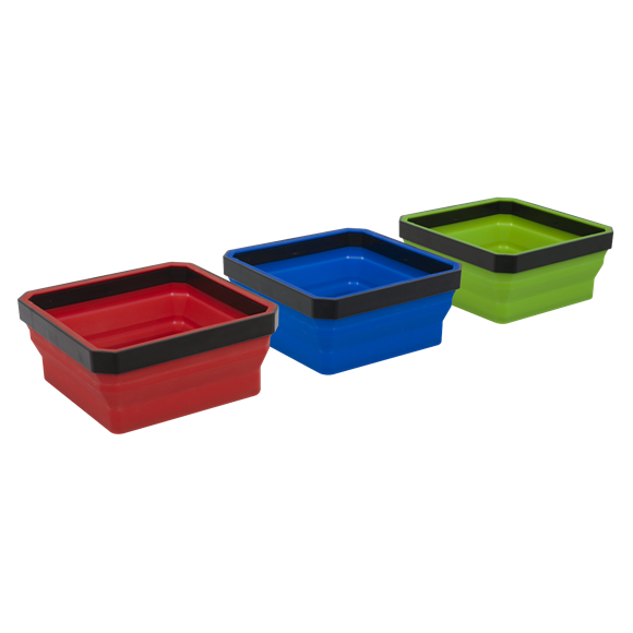 Collapsible Magnetic Parts Tray Set » Toolwarehouse