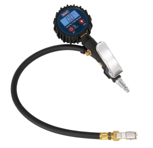 Digital Tyre Inflator with Clip-On Connector » Toolwarehouse