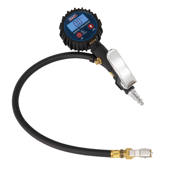 Digital Tyre Inflator with Clip-On Connector » Toolwarehouse