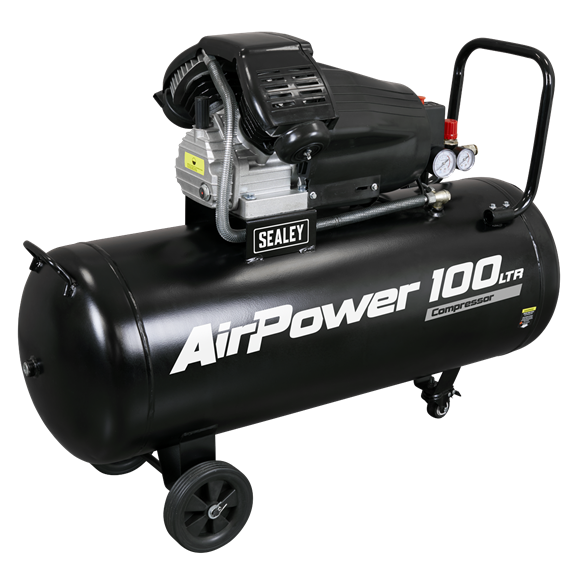 100L V-Twin Direct Drive Air Compressor 3hp » Toolwarehouse